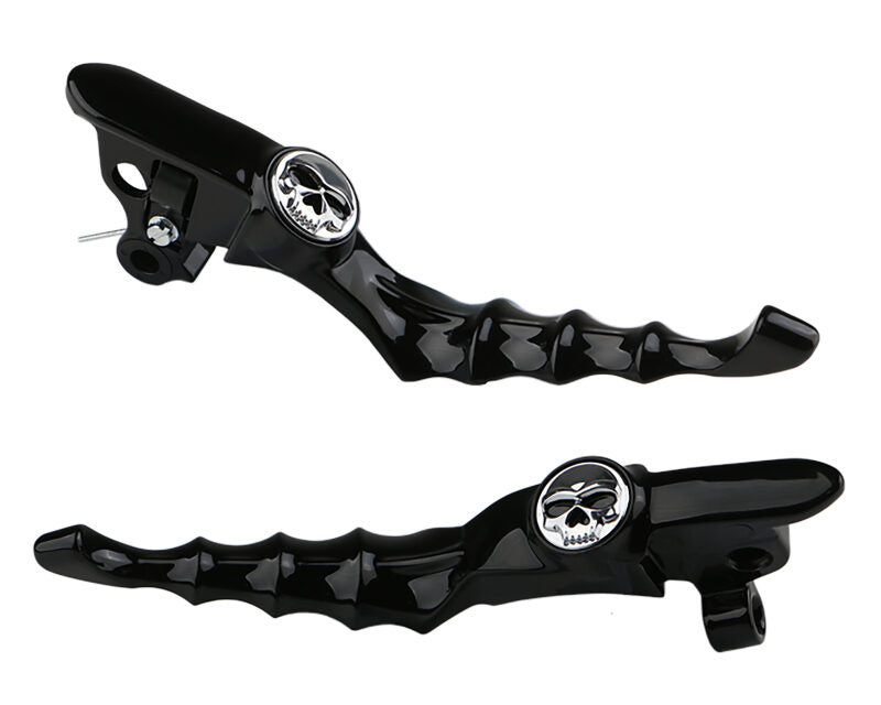 Kuryakyn Zombie Levers 21-23 and select 24-25 Touring Gloss Black