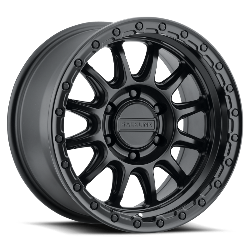 Raceline 960B Alpha 18x9in / 6X139.7 BP / 18mm Offset / 106.1mm Bore - Satin Black