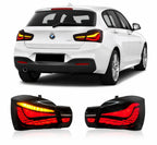 BMW 1 Series F20 F21 Dragon Scale Style LED Taillights 2015-2018