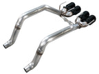 AWE Tuning 05-07 C6 Chevrolet Corvette 6.0L Track Edition Axle-Back Exhaust w/ Diamond Black Tips