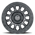 ICON Hulse 18x9 6x5.5 25mm Offset 6in BS Double Black