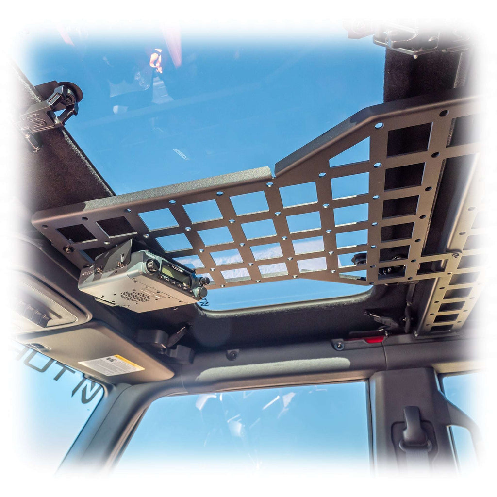 Turn Offroad Cage Brace and Overhead MOLLE Panel for Ford Bronco 4-Door
