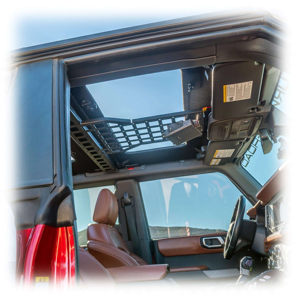 Turn Offroad Cage Brace and Overhead MOLLE Panel for Ford Bronco 4-Door