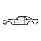 1968 Camaro Metal Car Wall Art - MT0106