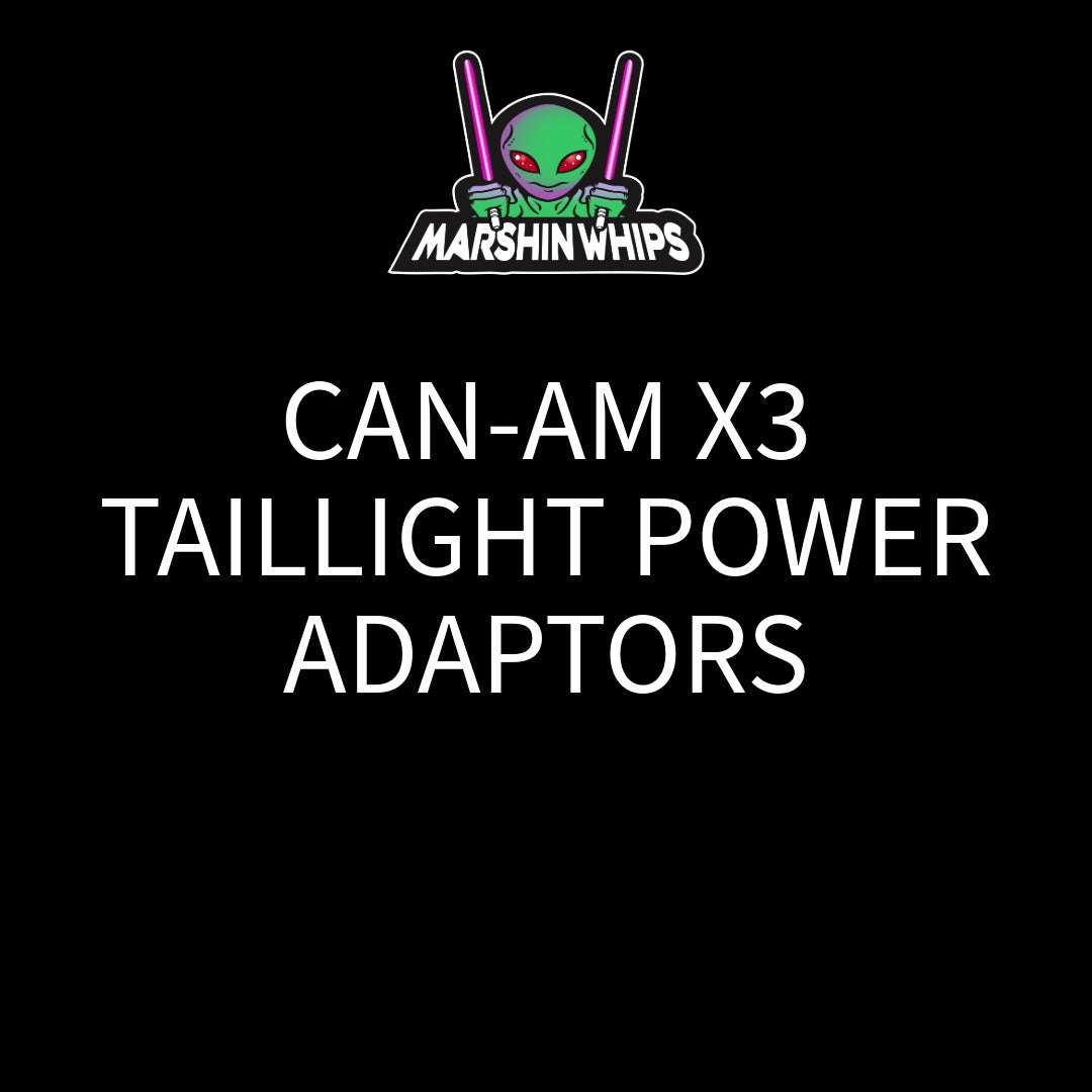 Marshin Whips Can-Am X3 Taillight Power Adaptor | Plug and Play