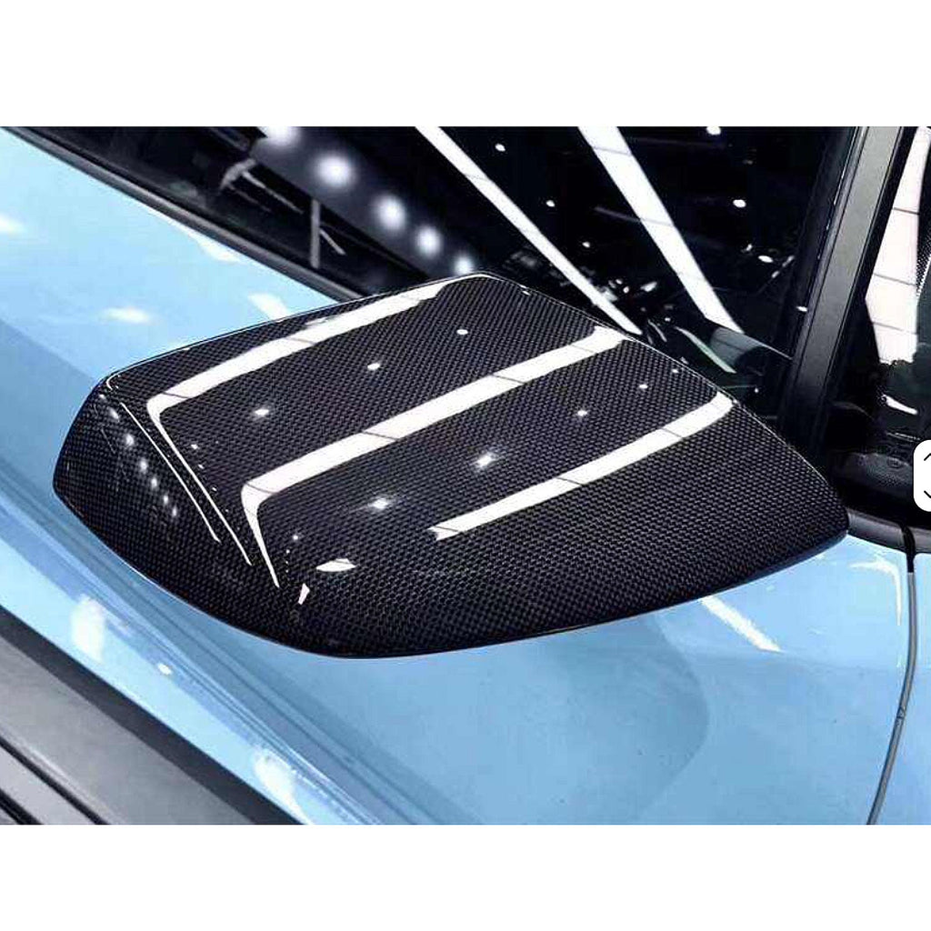 Carbon Fiber Mirrors Cap Cover for Lamborghini Huracan Tecnica LP580 LP610 LP640 - Bull Boost Performance