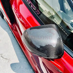 MSO Style Dry Carbon Fiber Mirror Cap Covers for McLaren GT - Bull Boost Performance