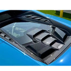 Carbon Fiber Engine Hood Cover with Transparent Window for Lamborghini Huracan LP580 LP610 EVO - Bull Boost Performance