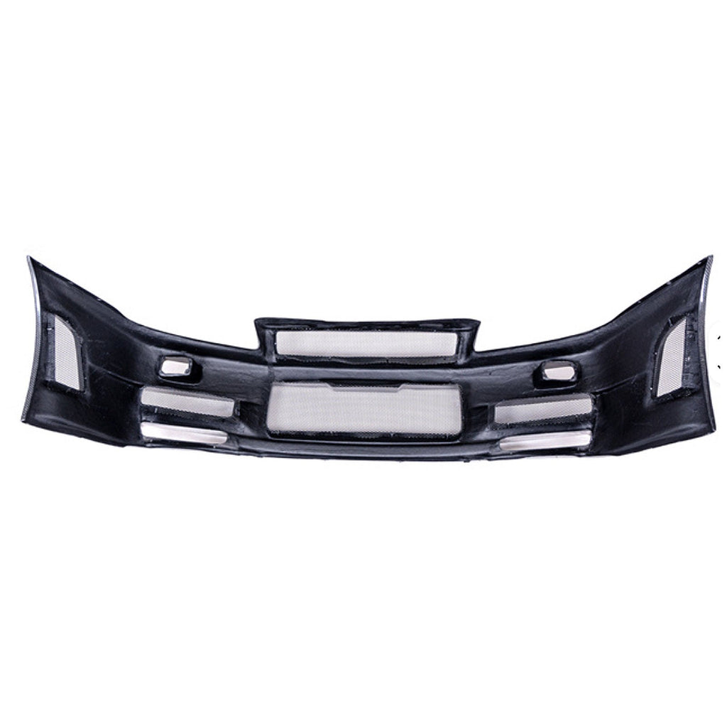 Dry Carbon Fiber Z Tune Style Front Bumper for Nissan Skyline R34 - Bull Boost Performance