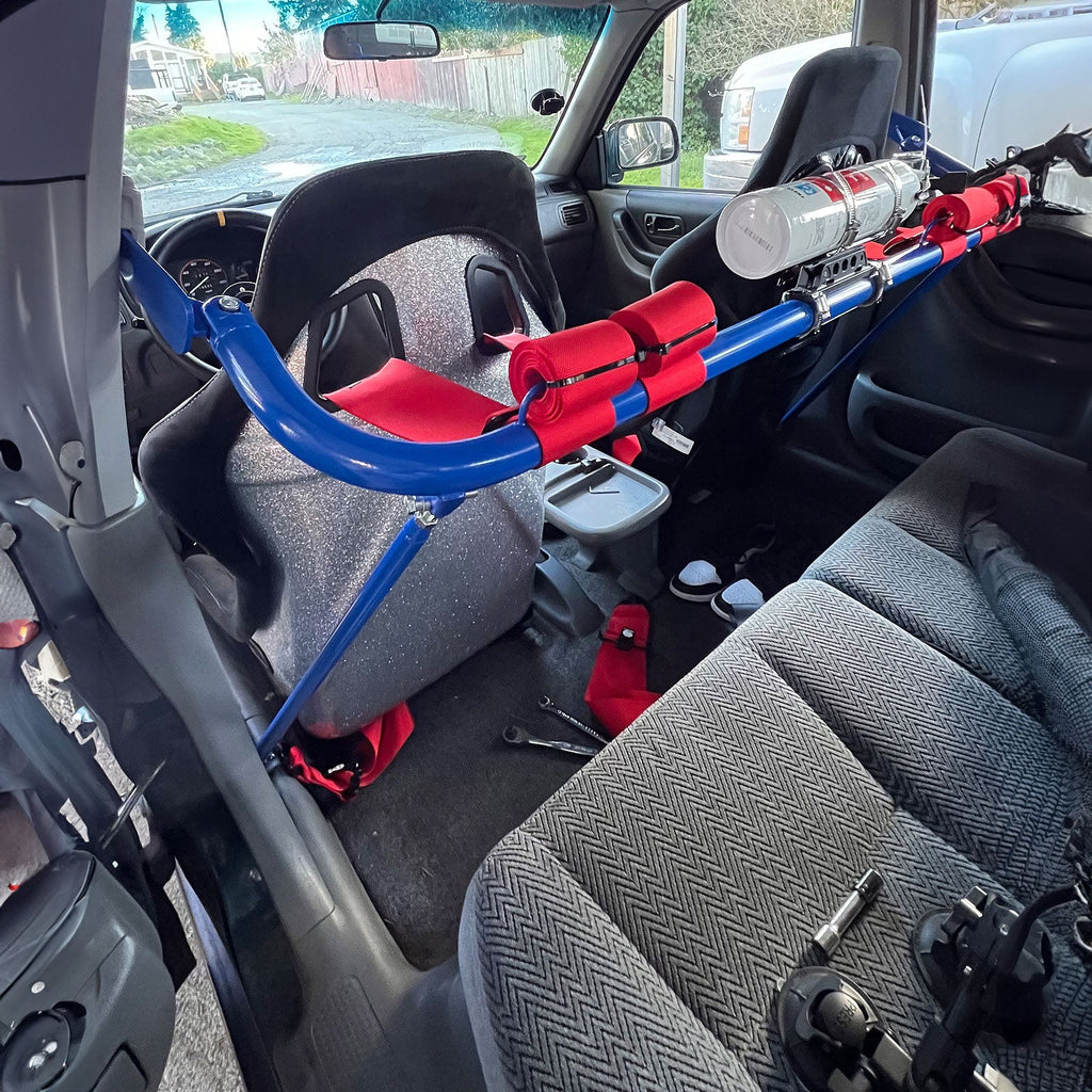 Bull Boost Adjustable Racing Lowered Ultra Max Bucket Seat w/ Seat Rails - Bull Boost Performance