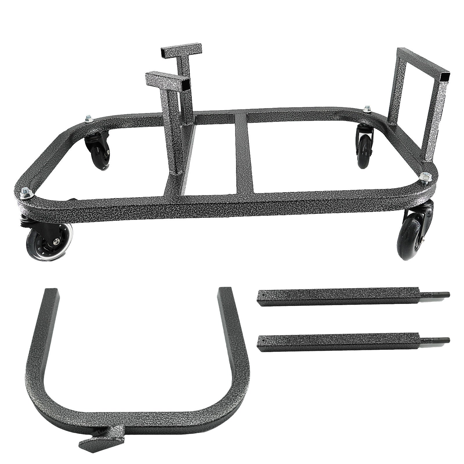 D Series D15 D16 D17 Engine Cradle Stand Cart Quick Block Handle Bars Casters - Bull Boost Performance
