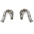 Catless Exhaust Manifold for Porsche Boxster Cayman 718 Spyder GTS GT4 - Bull Boost Performance