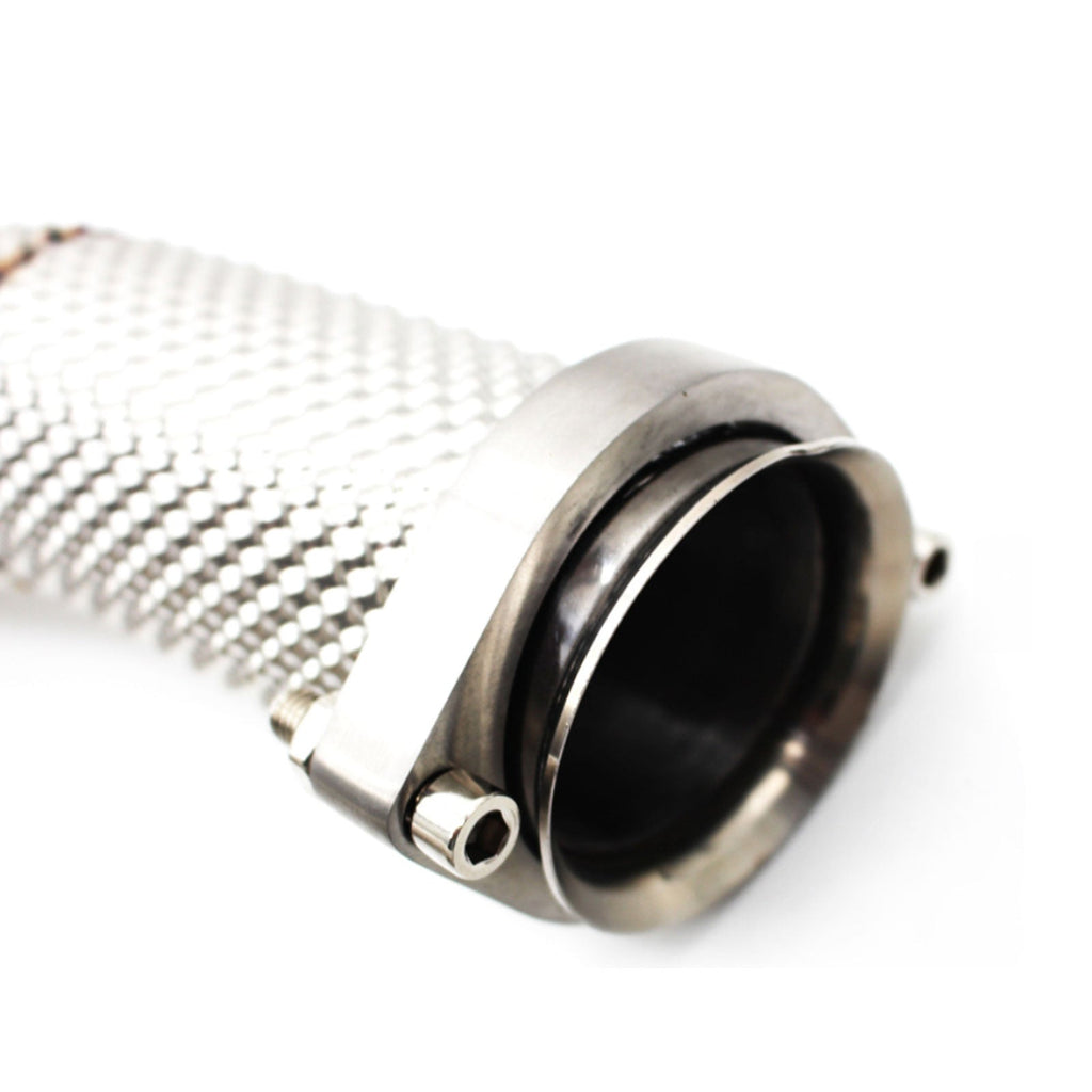 Hi Flow Catted Exhaust Down Pipes for Ferrari Modena 360 Spider 3.6L - Bull Boost Performance