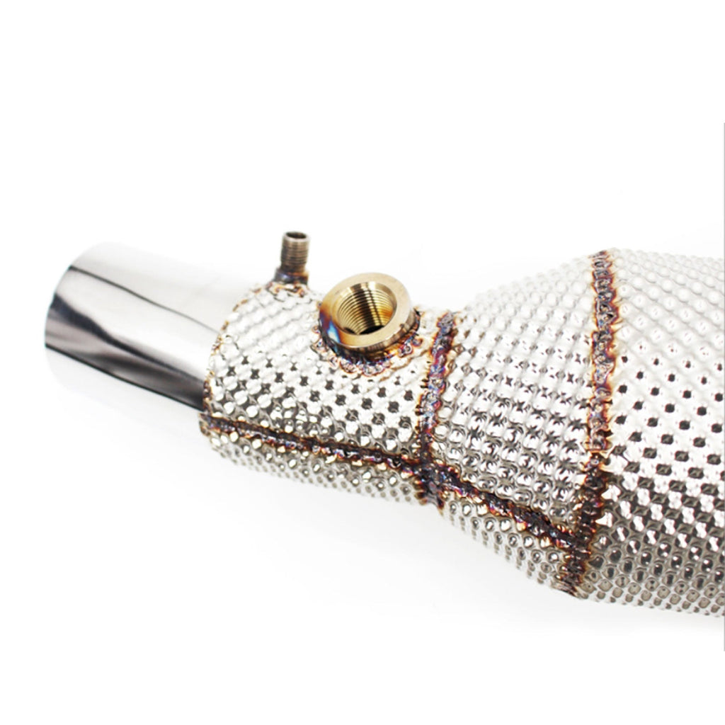 Hi Flow Catted Exhaust Down Pipes for Ferrari Modena 360 Spider 3.6L - Bull Boost Performance
