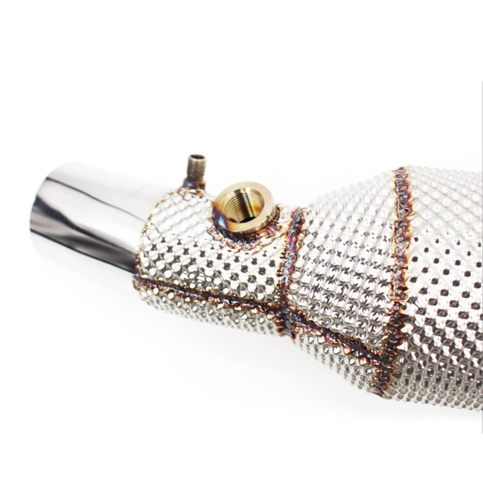 Hi Flow Catted Exhaust Down Pipes for Ferrari Modena 360 Spider 3.6L - Bull Boost Performance