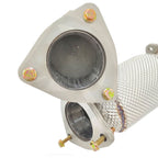 High Flow Catted Downpipes for Chevrolet Corvette C8 6.2L V8 - Bull Boost Performance
