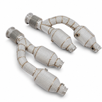 High Performance F1 Header Downpipe for Lamborghini Revuelto 6.5L V12 by Stratec Systems