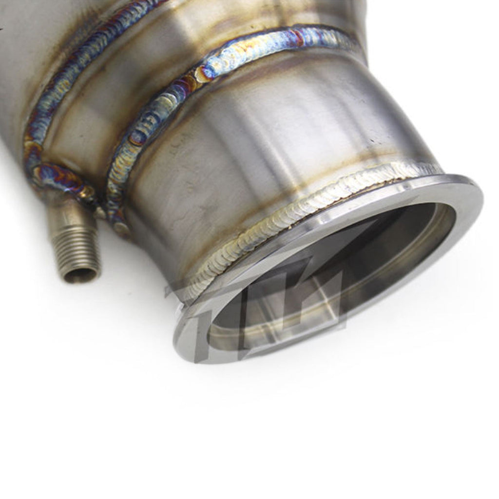 Catted High Flow Exhaust Downpipe for Porsche Boxster Cayman 718 Spyder GTS - Bull Boost Performance