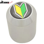 Silver M12X1.75MM MT Manual MUG Gear Shift Knob SPD & BD Emblem