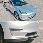 2017-2023 Tesla Model 3 IKON Front Lip + Trunk Spoiler CF