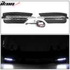 2007-2009 Mercedes-Benz W211 E Class Front Bumper with Grille LED DRL
