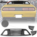 2008-2023 Dodge Challenger XE V2 CFL Rear Side Window Louver Scoops
