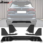 2019-2023 BMW G05 X5 M Sport Black Front Rear Aprons Rear Diffuser ABS