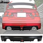 2006-2011 Honda Civic Mugen RR Style Red 3rd Brake Light Rear Diffuser