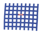 RaceQuip Blue Ribbon Window Net