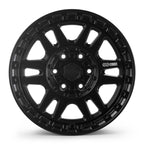 Enkei Trail-Tracker 18x9 / 6x139.7 BP / ET0 / 106.1mm Bore - Matte Black Wheel