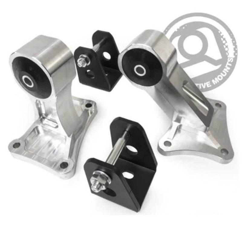 Innovative 00-09 Honda S2000 F-Series Silver Aluminum Mounts 85A Bushings