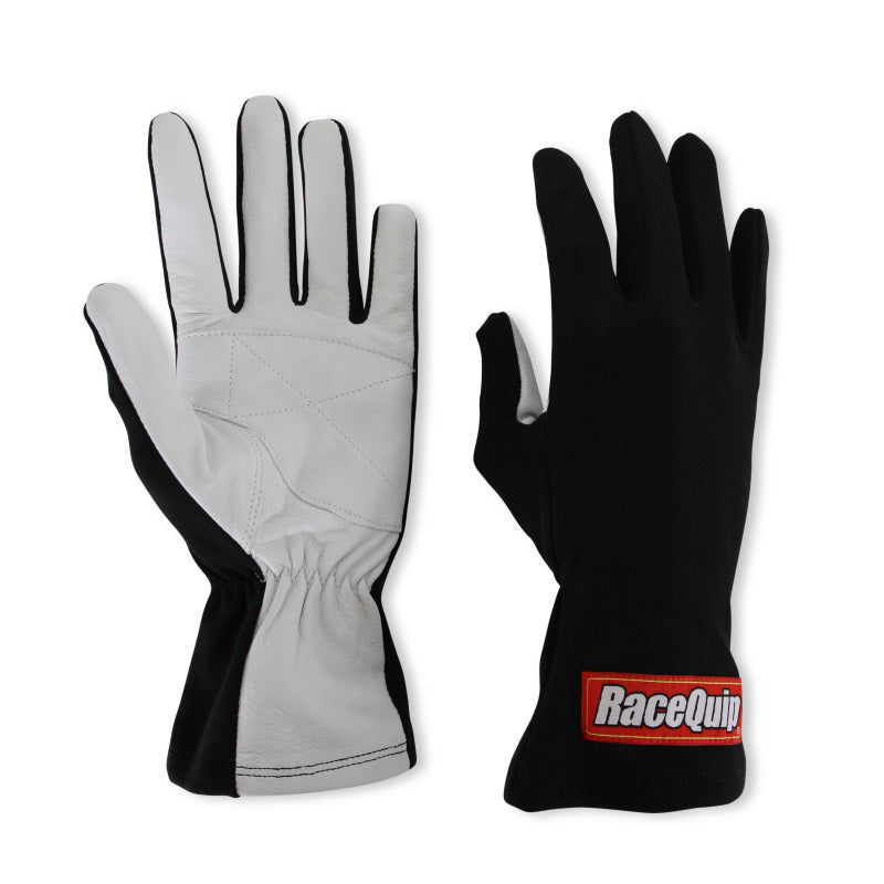 RaceQuip Black Basic Race Glove - Small