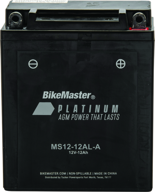 BikeMaster AGM Battery - MS12-12AL-A