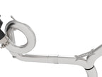 aFe Subaru WRX/STi 15-21 H4-2.0/2.5L Takeda 3in to 2-1/2in Stnlss Cat-Back Exhaust w/ Blue Flame Tip