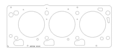 Cometic Chrysler EGF/EGG/EGJ/EGK/EGQ/EGS SOHC V6 .075in MLS Cylinder Head Gasket - 96.5mm Bore - LHS