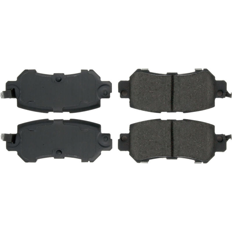 Centric Posi-Quiet Semi-Metallic Brake Pads - Front