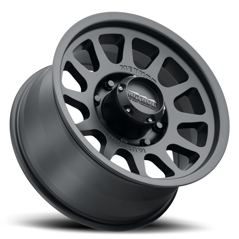 Method MR703 Bead Grip 18x9 12mm Offset 8x180 130.81mm CB - Matte Black