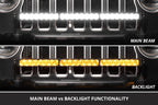 Diode Dynamics Jeep 2018 SS30 Bumper LED Kit Sport White Driving ABL