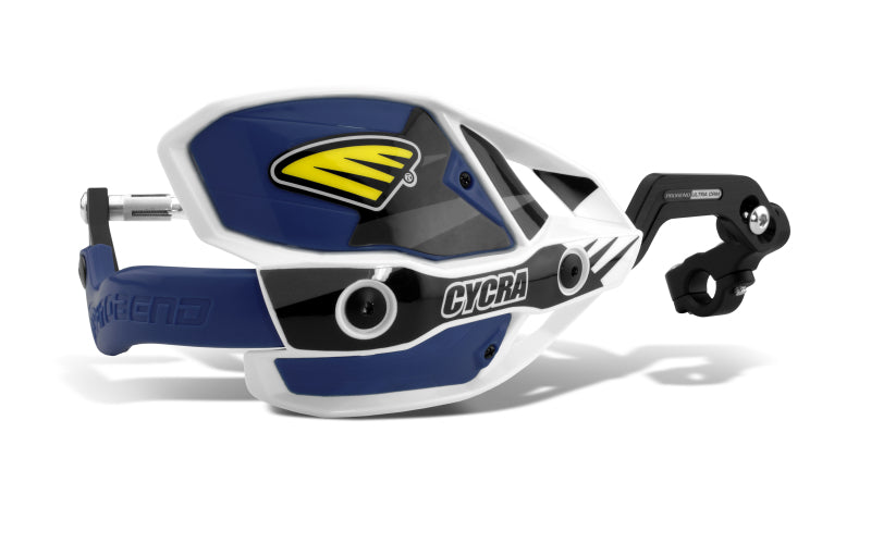 Cycra CRM Ultra 1-1/8 in. Clamp w/White Shields/Husky Blue Covers