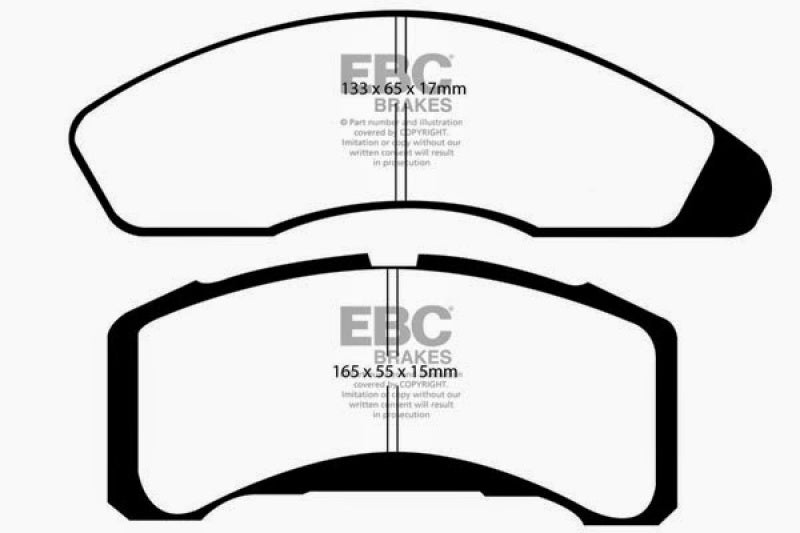 EBC 78-83 Ford Fairmont 2.3L Ultimax2 Front Brake Pads