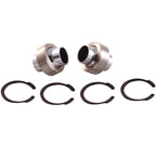QA1 SIB-T Series Bearing Kit w/Snap Rings - .500in ID x .625in Wide - HT Chrome Plated S.S. w/PTFE