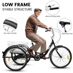Ecarpat 24“ Single-Speed Adult Tricycle