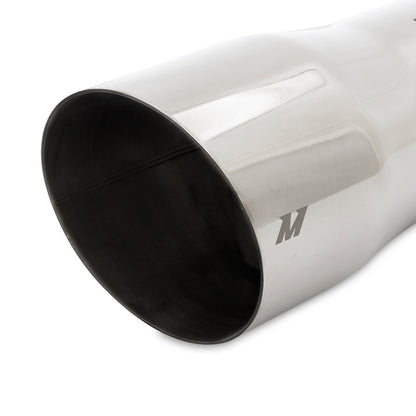 Mishimoto Clamo-On Single Wall Exhaust Tip 5in Outlet - Polished