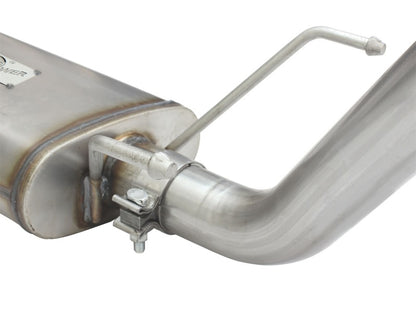 aFe MACH Force XP 2.5in Cat-Back Stainless Steel Exhaust w/Polished Tip Toyota Tacoma 13-14 2.7L