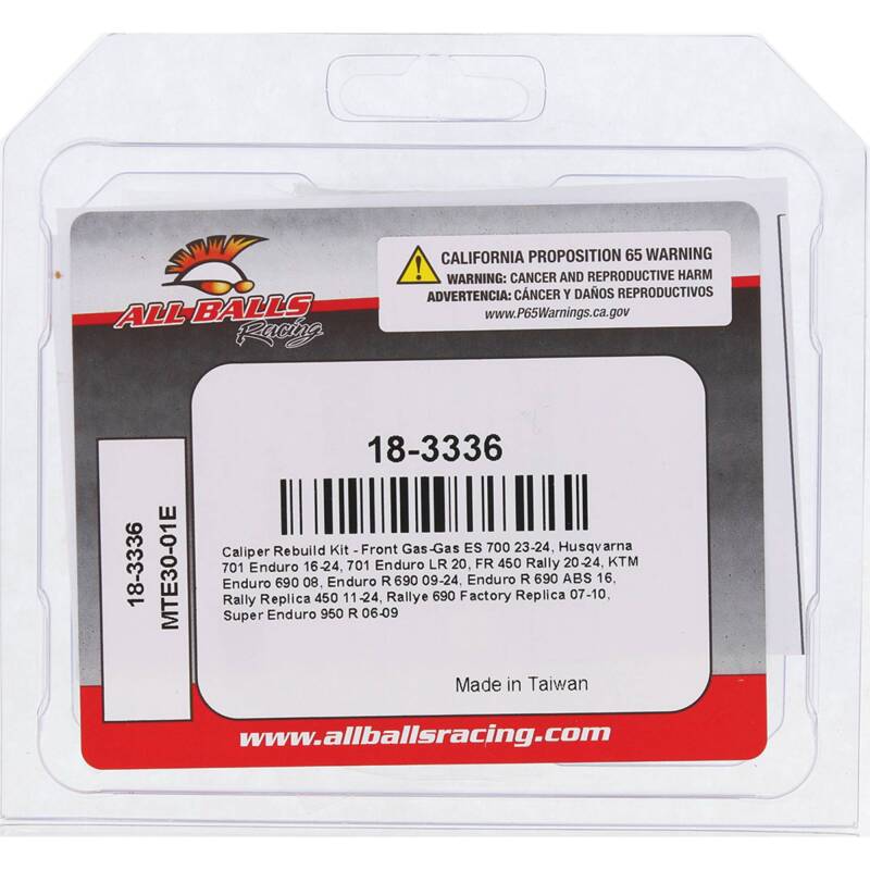 All Balls Racing Gas-Gas/Husqvarna/KTM Caliper Rebuild Kit