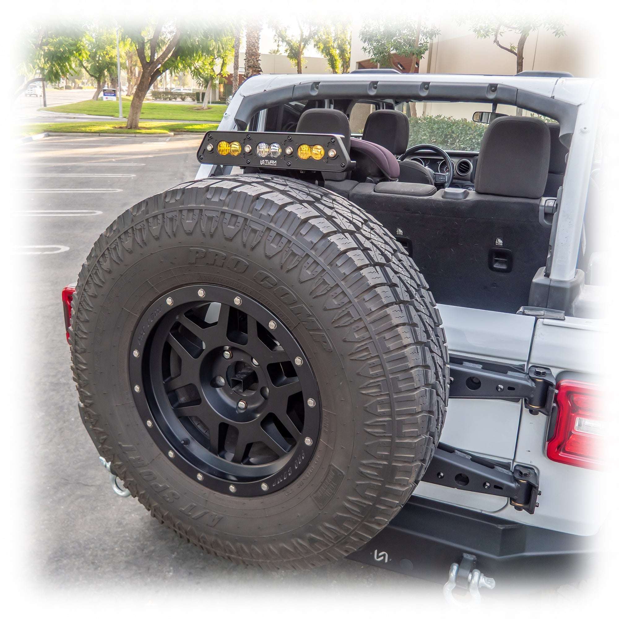 Turn Offroad Billet Chase Light and 3rd Brake Light for Jeep Wrangler JL