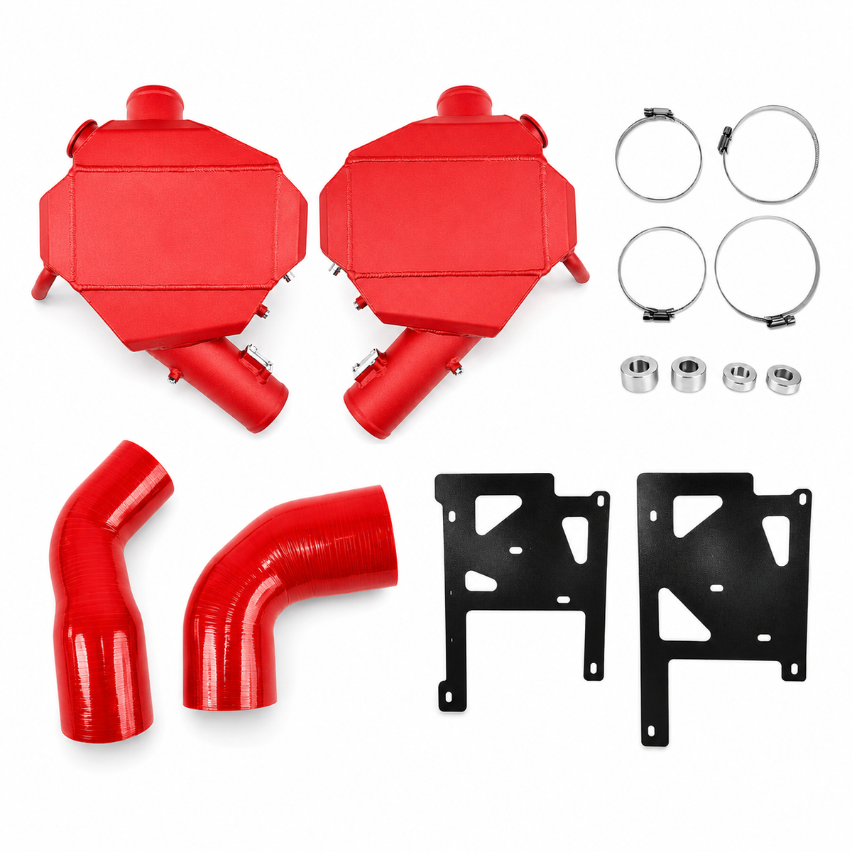 Twin Turbo Exhaust System Kit for Lamborghini Huracan LP580 LP610 5.2L 2014-24 EVO STO by Stratec Systems