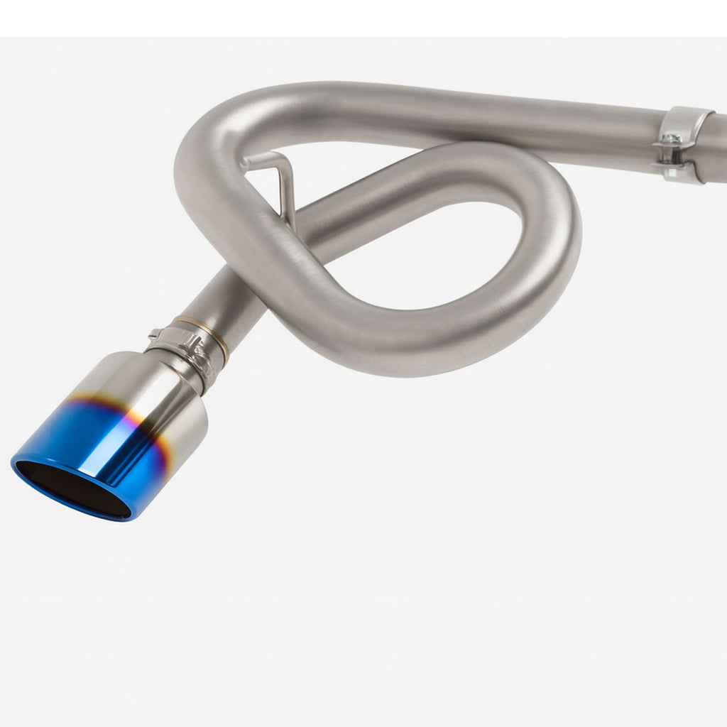 Exhaust for 2022+ Civic SI Sedan FE1 Burnt Tips 2.5" Catback Exhaust Turbo US - Bull Boost Performance