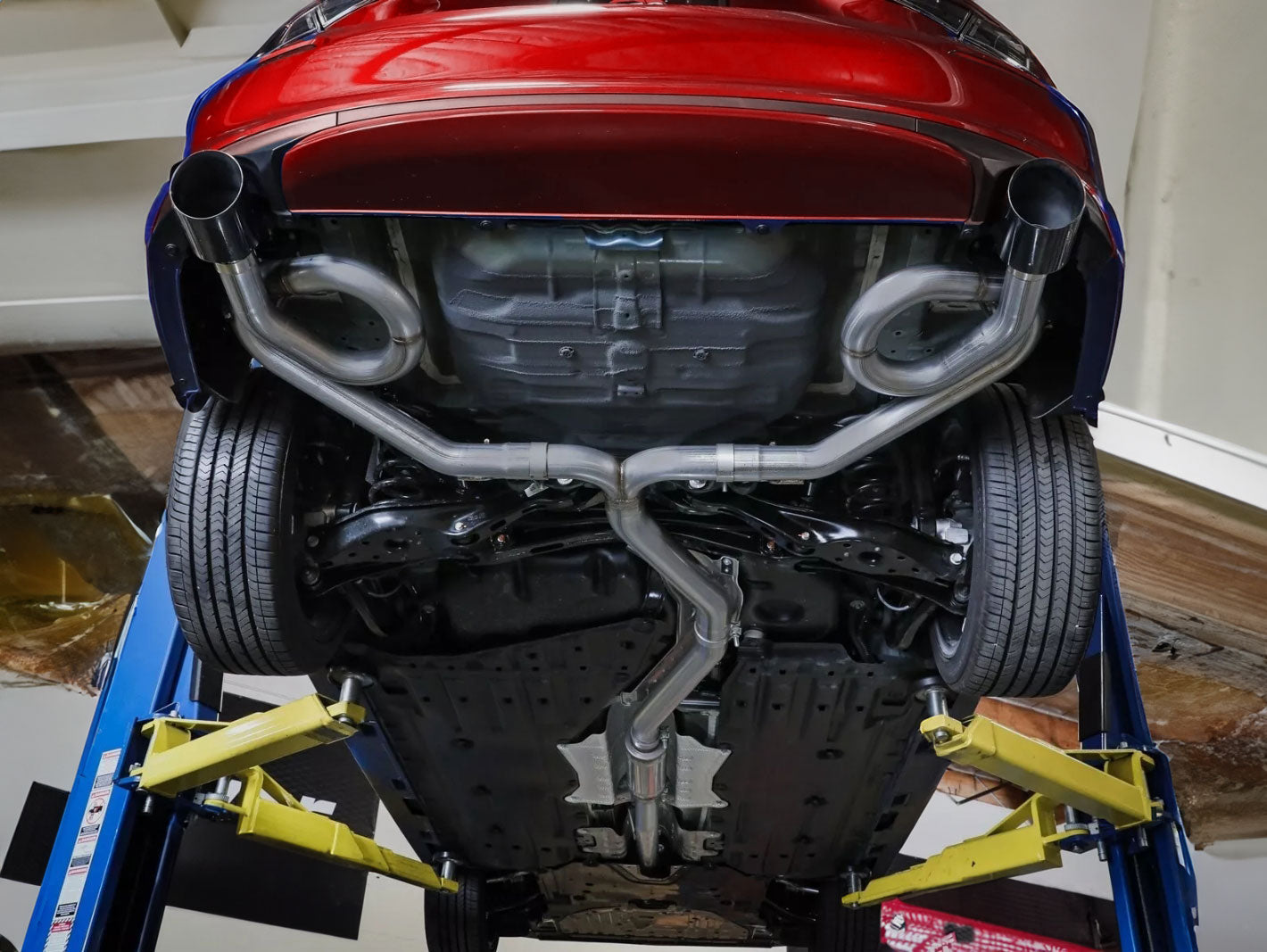 Exhaust for 2022+ Acura Integra 1.5T DE4 Burnt Tips 2.5" Catback Exhaust Turbo US - Bull Boost Performance