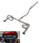 Exhaust for 2022+ Acura Integra 1.5T DE4 Burnt Tips 2.5" Catback Exhaust Turbo US - Bull Boost Performance